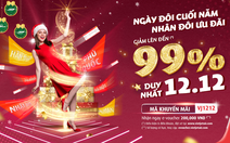 Đại tiệc quà đôi 12-12 từ Vietjet, ưu đãi lên đến 99%