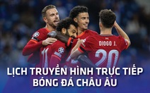 Lịch trực tiếp bóng đá châu Âu 5-3: Chelsea, Liverpool, Real Madrid ra sân