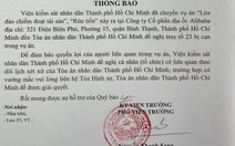 Viện KSND TP.HCM thông báo các cá nhân, tổ chức theo dõi lịch xét xử vụ án Alibaba