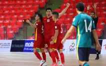 Thắng đậm Úc 5-1, futsal Việt Nam vào bán kết Giải Đông Nam Á