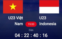 Vật vã mua vé online xem U23 Việt Nam tại SEA Games 31