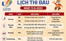 Lịch thi đấu SEA Games 31 ngày 11-5: Nhiều môn thi đấu hấp dẫn