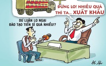 Buồn với 'ngài tiến sĩ'