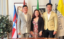 Trưởng đại diện Thương mại Italia Việt Nam dự triển lãm nội thất tại Italia