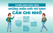 Đăng ký xét tuyển đại học 2022: Những điểm mới thí sinh cần lưu ý