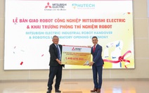 HUTECH khánh thành phòng thí nghiệm AI do Mitsubishi Electric Việt Nam tài trợ