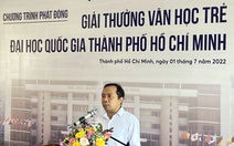 'Khởi nghiệp văn chương' mở đầu Giải thưởng Văn học trẻ Đại học Quốc gia TP.HCM