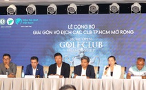 Hội Golf TP.HCM lần đầu tổ chức một giải quy mô lớn