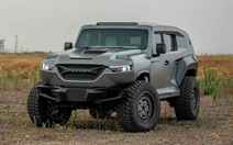 Rezvani Tank - Siêu SUV có thể tung bom khói, tay nắm cửa giật điện