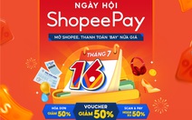 Mua sắm tiết kiệm hơn nhờ ví điện tử ShopeePay