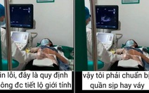 Bác sĩ trả lời khôn khéo khiến sản phụ bất lực khi hỏi giới tính con