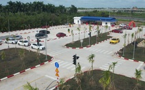 Tiền Giang có thêm sân tập lái ôtô rộng 1 hecta