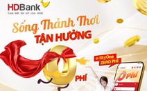 Phí 0 đồng cho các giao dịch online e-SkyOne tại HDBank