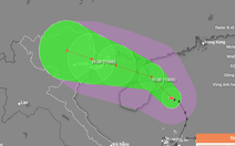 Bão số 2 có khả năng tăng cường độ, gió giật cấp 11