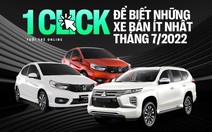 11 ôtô bán ít nhất tháng 7: Đa số xe Nhật, Suzuki chiếm tới 3 vị trí