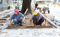 Gấp rút hoàn thiện việc cải tạo hồ Con Rùa, bàn giao vào đúng lễ 2-9