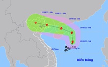 Bão số 2 đang hướng về miền Bắc, nhiều khả năng sẽ gây mưa lớn ở Bắc Bộ và Bắc Trung Bộ