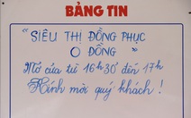 Gom góp đồng phục cũ thành 'Siêu thị đồng phục 0 đồng' hỗ trợ học sinh khó khăn