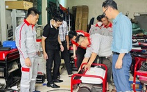 Nhà mạng dùng trung tâm dã chiến đảm bảo liên lạc trong bão