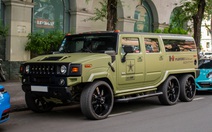 'Khủng long' Hummer H6 Player Edition hàng độc tại Việt Nam: SUV 6 bánh cho giới nhà giàu