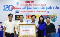 Thêm 600 triệu đồng ‘tiếp sức’ sinh viên nghèo