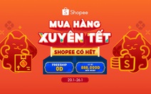 Tưng bừng mua sắm, săn lì xì xuyên Tết Quý Mão với ưu đãi từ Shopee