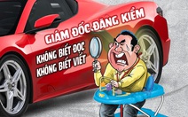 Lạ lùng giám đốc trung tâm đăng kiểm không biết chữ