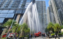 Hơn 2.000 người diễn tập chữa cháy ở tòa nhà Landmark 81