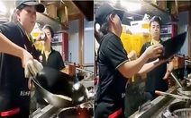 Đầu bếp hú hồn với cô gái học việc 'báo quá báo'