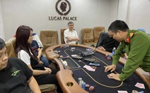 Phá đường dây đánh bạc poker hàng chục tỉ đồng tại Hà Nội