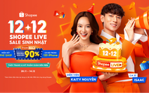 Mừng sinh nhật, Shopee tung ưu đãi và chương trình giải trí 12 ngày