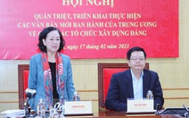 Trưởng Ban Tổ chức Trung ương: Một số cán bộ đạt phiếu tín nhiệm cao nhưng sau đó lại vi phạm