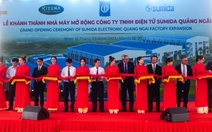 Khánh thành nhà máy mở rộng của Công ty TNHH điện tử Sumida Quảng Ngãi