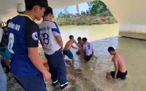 Tắm hồ cùng bạn, nam sinh lớp 7 chết đuối thương tâm