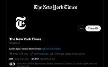 New York Times mất tick xanh Twitter sau khi bị Elon Musk chê