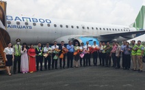 Cà Mau đón chuyến bay đầu tiên của Bamboo Airways