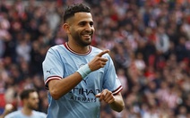 Mahrez lập hat-trick, Man City vào chung kết FA Cup