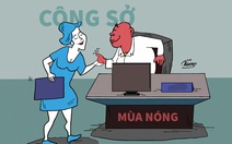 Công sở mùa nắng nóng