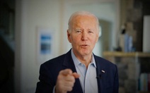 Tổng thống Biden tuyên bố tái tranh cử do 'nền dân chủ Mỹ vẫn đối mặt với đe dọa từ ông Trump'