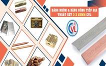 Cát Vạn Lợi sản xuất băng nhôm tiếp địa đạt chuẩn IEC 62561