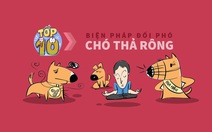 10 biện pháp 'kịch độc' đối phó chó thả rông