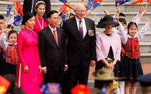 Chủ tịch nước Võ Văn Thưởng đón Toàn quyền Úc David Hurley