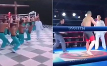 Võ sư truyền điện Trung Quốc bị võ sĩ MMA đấm knock out