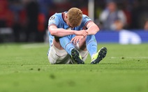 De Bruyne bị chấn thương gân khoeo ở chung kết Champions League