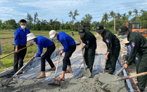 Thanh niên cảnh sát cơ động phát động chiến dịch tình nguyện hè 2023