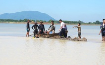 Cha dượng và hai con đuối nước ở công trình nạo vét hồ