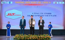 J&T Express lần thứ 2 liên tiếp đạt giải Thương hiệu xuất sắc Châu Á