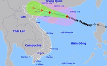 Bão số 1 lên cấp 11-12, giật cấp 15, vẫn có thể mạnh thêm