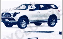 Toyota Fortuner đời mới lộ ảnh với bản hybrid?