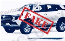 Ảnh Toyota Fortuner đời mới là giả